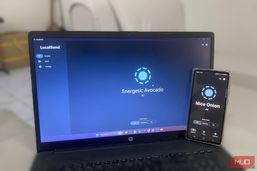 LocalSend got so much better once I started using it like this