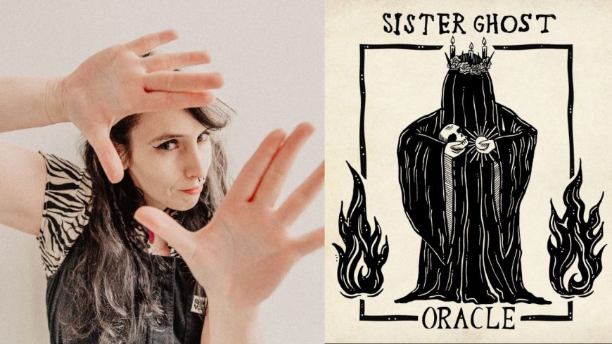 "The view is always better when you leave the wasteland behind." Rising Irish artist Sister Ghost channels Patti Smith and Kate Bush on new EP Oracle, lines up UK shows