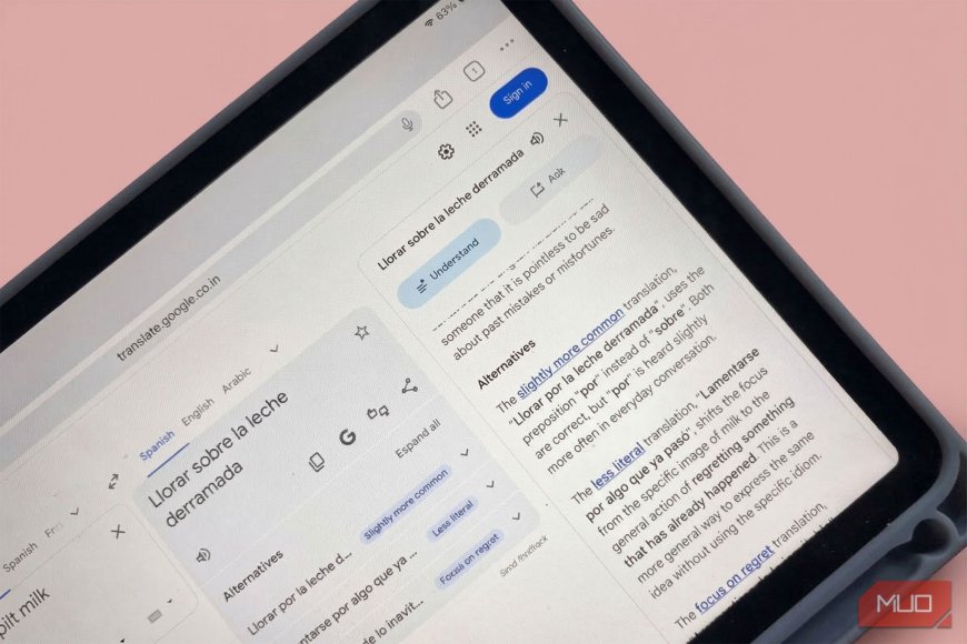 I thought Google Translate was just for translations until I tried its new features