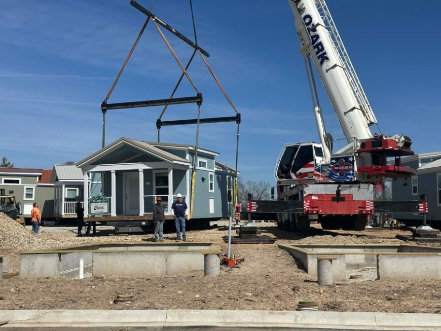 Tiny homes begin arriving in Branson to provide affordable housing and stability