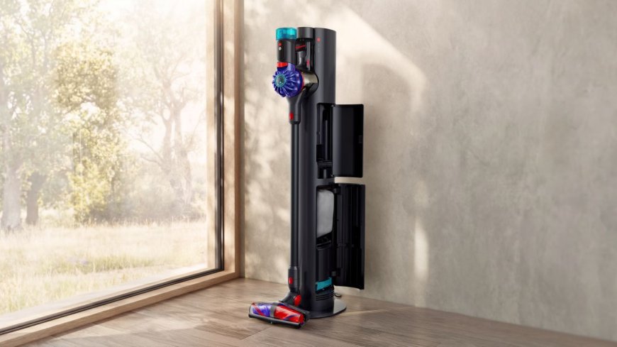 Dyson has finally debuted a self-emptying cordless vacuum — but bafflingly, its auto-empty dock won't arrive until "later this year"