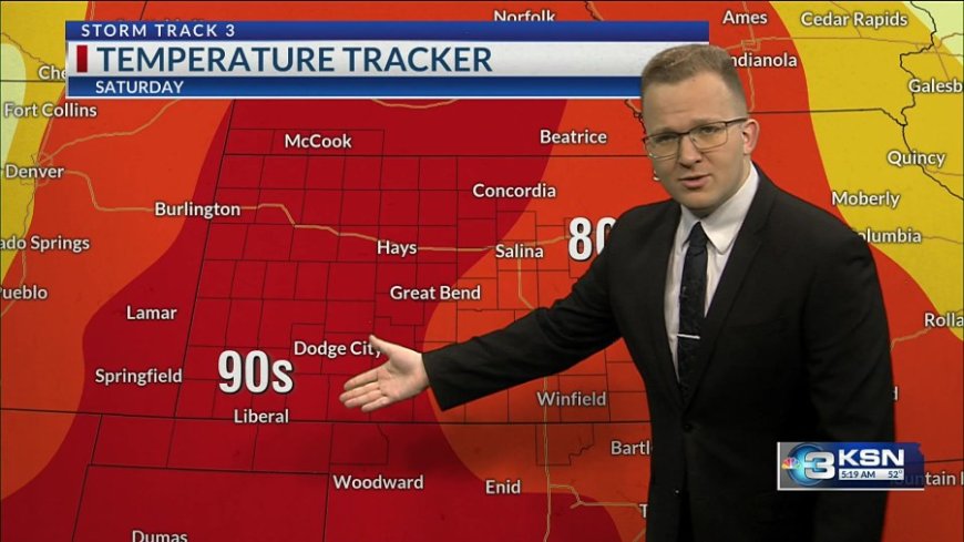 Storm Track 3 Forecast: Warm today, record highs possible Friday and Saturday