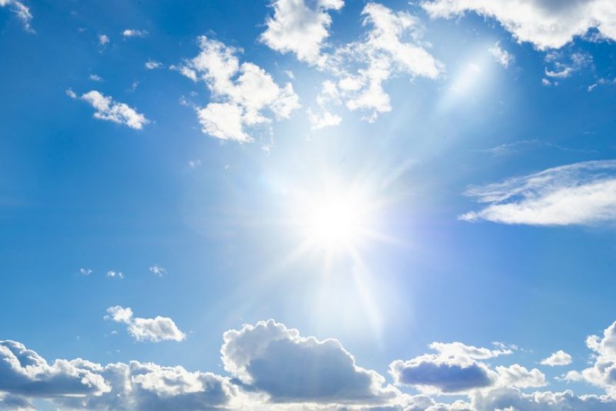 Summer temperature preview this weekend