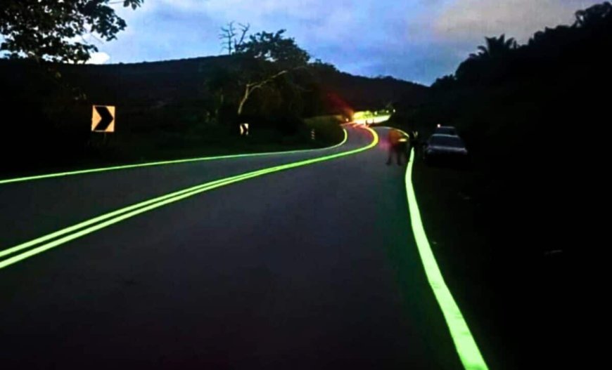 Malaysia Swapped Streetlights With Glow-in-the-Dark Roads Before a Major Problem Came to Light