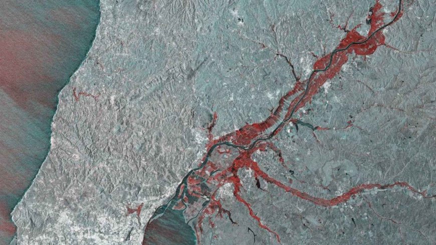 ESA analyzes the storm system battering Spain from space and reveals an atmospheric pattern that could recur more frequently