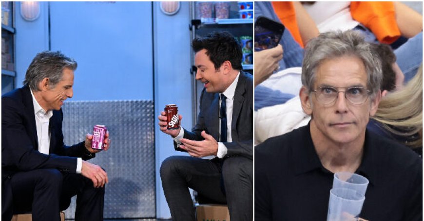 Video: Ben Stiller Mercilessly Mocked After Apparently Struggling to Sell His Soda at Whole Foods