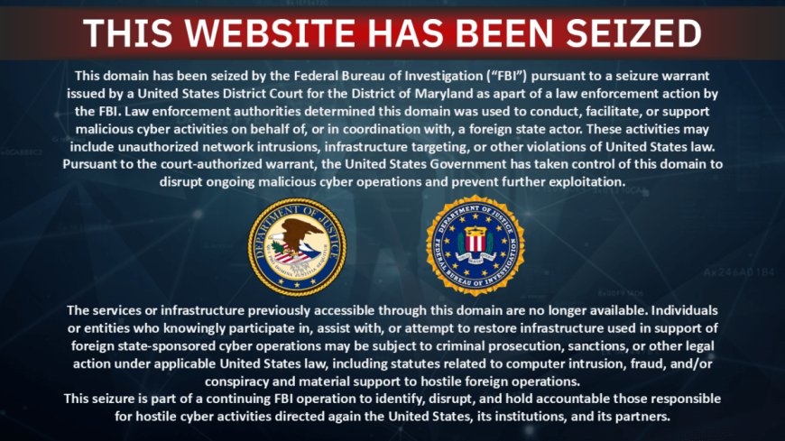 FBI seizes pro-Iranian hacking group’s websites after destructive Stryker hack