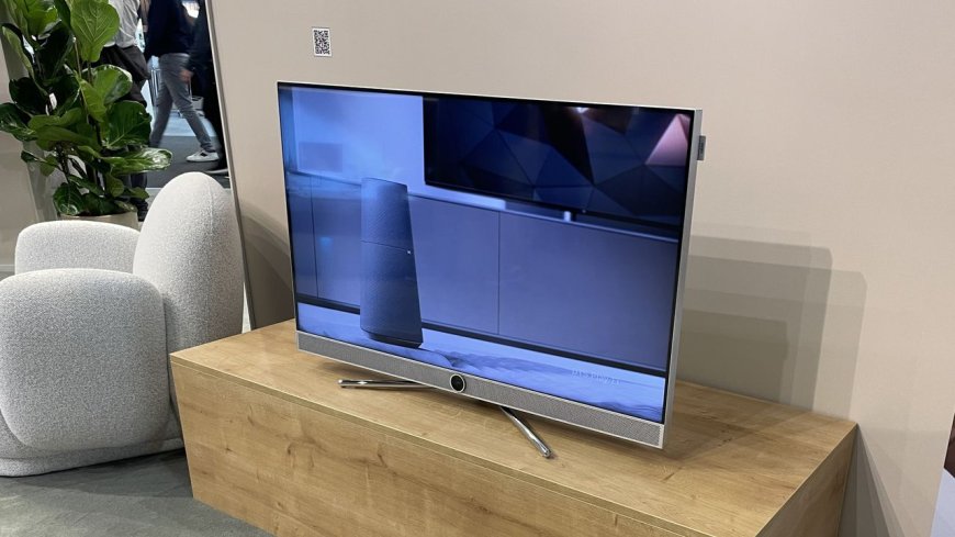 I saw Loewe's new small 4K TVs with high-end image quality and sound, and they look very tempting for cineasts in a small space