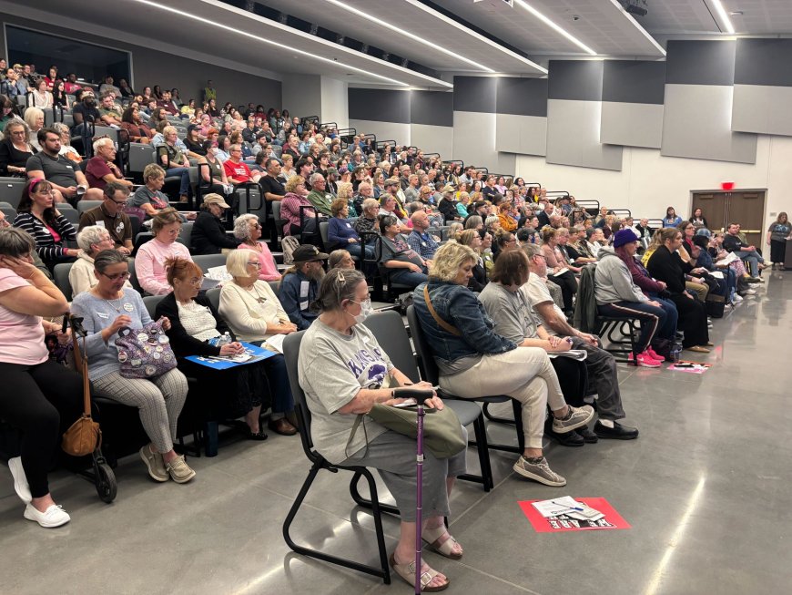 Springfield residents rally in ‘emergency meeting’ against income tax proposal