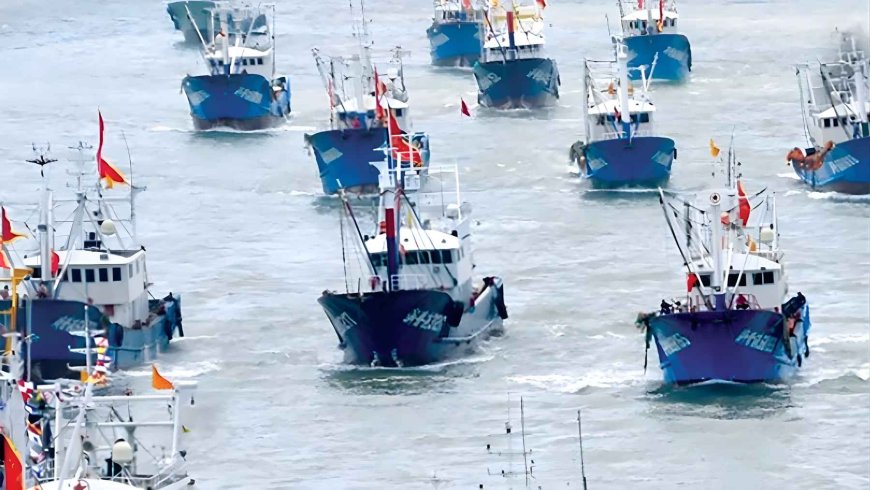 China coordinated more than 1,400 fishing boats in the East China Sea: what is known about the 200-mile “barrier” and why it matters