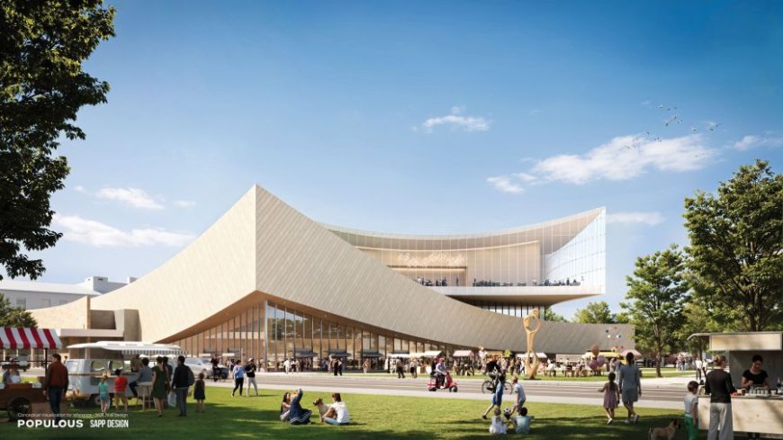 City and Architect Populas reveals pre-design for Springfield Expo Center
