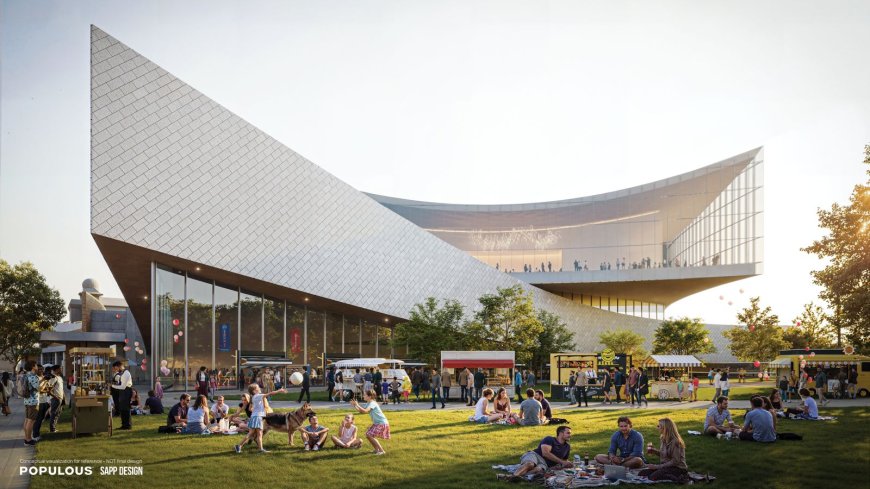 Preliminary renderings of proposed convention and events center revealed by city, architects