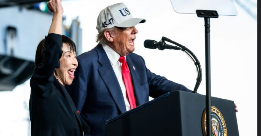 Trump: Japan Is 'Really Stepping Up to the Plate' on Iran 'Unlike NATO'