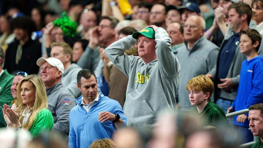 Nearly 36 million March Madness brackets busted on day one as upsets wreak havoc