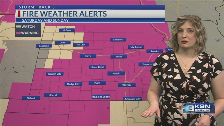 Storm Track 3 Forecast: Fire weather concerns ahead of our next cold front