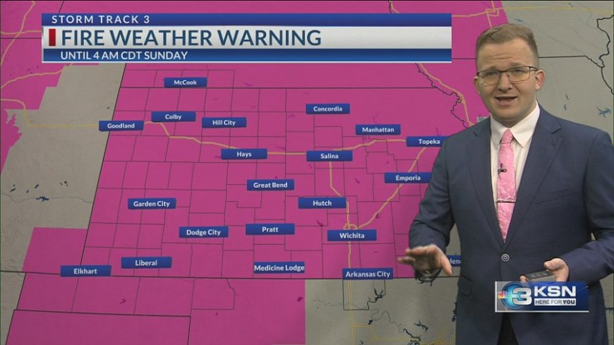 Storm Track 3 Forecast: Critical fire danger Saturday, record highs possible
