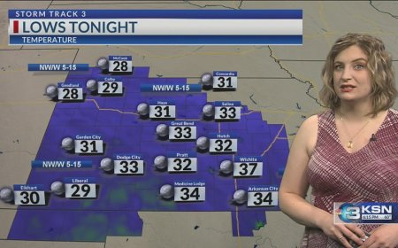 Storm Track Forecast: Frosty start to Easter, rain chances increase midweek