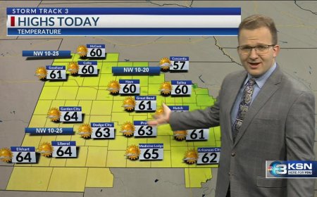 Storm Track 3 Forecast: Breezy and cool Saturday, perfect Easter Sunday