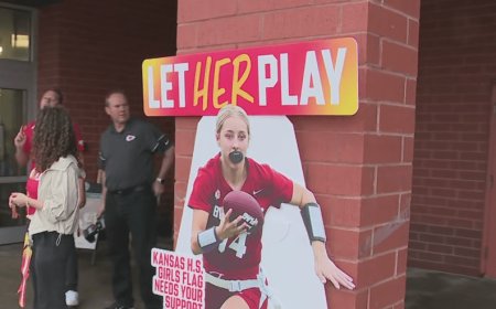 Chiefs start campaign for girls flag football in Kansas schools