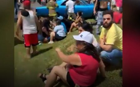 Several injured after vehicle drives into crowd at Louisiana parade