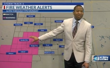 High fire danger Monday, unsettled skies follow