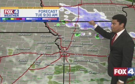 FOX4 Forecast: Pleasant afternoon in KC