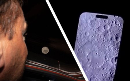 Artemis II astronaut snaps a 'stunning' photo of the Moon's surface using an iPhone 17 Pro Max — this is what you can get with 8x zoom (and an unparalleled view)