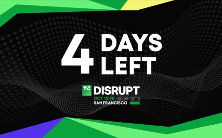 4 days left to save close to $500 on TechCrunch Disrupt 2026 passes