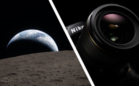 NASA reveals 'generational' Earthset photo taken on a Nikon D5 — the decade-old DSLR with one secret weapon over modern cameras for space photography
