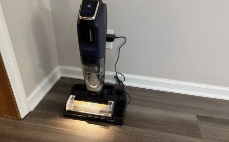I tested the Bissell CrossWave HydroScrub, and this wireless all-in-one might be the only floor cleaner your home needs