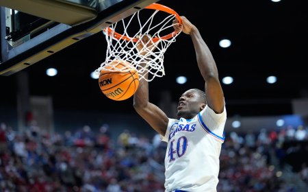 Kansas' Bidunga, Wake Forest's Harris, Saint Mary's Murauskas among players entering men's portal