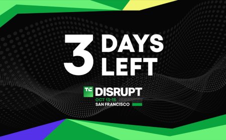 Final 3 days to save up to $500 on your TechCrunch Disrupt 2026 pass