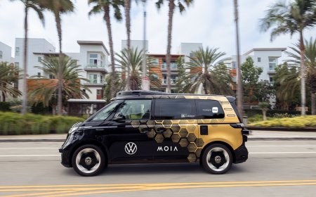 Volkswagen begins testing its self-driving microbuses in Los Angeles ahead of launch with Uber