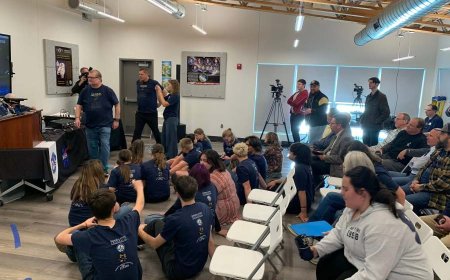 Kansas students talk to astronaut aboard the International Space Station