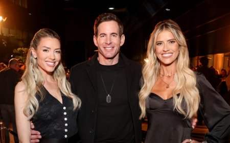 Christina Haack, Heather Rae El Moussa turn heads in bikinis during glam desert family getaway