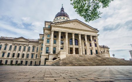 Kansas governor vetoes 15 bills Wednesday