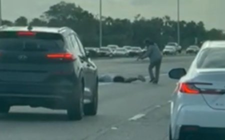 Video shows driver hold DUI suspect at gunpoint on Florida highway, authorities say