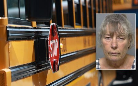Florida bus driver faces child neglect charges after train clips vehicle on railroad tracks