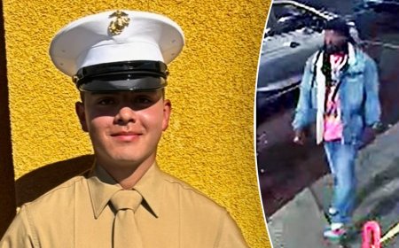 US Marine stabbed to death in North Carolina chaotic street brawl, police hunt person of interest