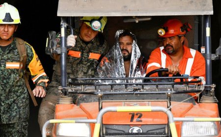 Miner rescued alive after spending nearly 2 weeks trapped underground in flooded area