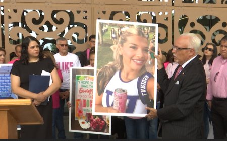Mother of cheerleader who died says energy drink habit caused her death: 'There's no warnings'