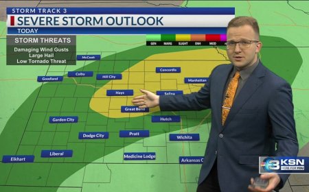 Storm Track 3 Forecast: Storms return today and hang around through Tuesday