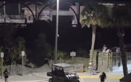 Shot Rings Out, Crowds Run After 'Mass of Teens' Takes Over Pier