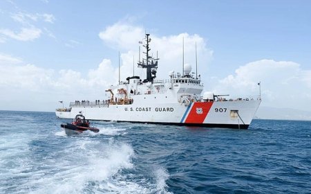 Coast Guard seizes over 4,500 pounds of cocaine worth $34M from suspected narco-terrorist vessel on Easter