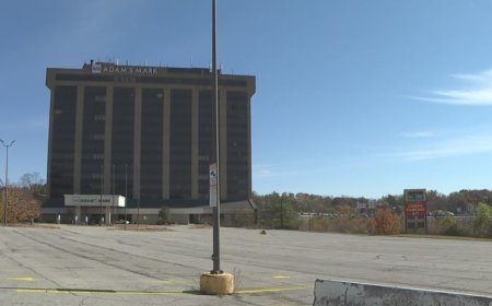 Former Adams Mark Hotel undergoes renovation for World Cup