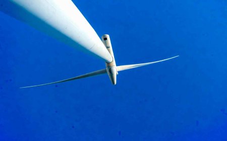 A 475-foot wind turbine suddenly lost one of its blades without any storm and now investigators are searching for answers