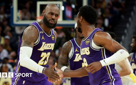 Bronny James sets up father LeBron for moment of NBA history