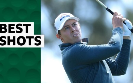 Fitzpatrick features in day one Masters best shots