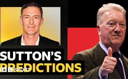 Sutton's predictions v boxing promoter & Arsenal fan Frank Warren