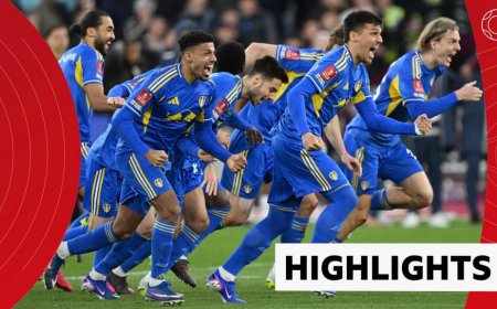 Leeds beat West Ham on penalties in thriller to reach FA Cup semis